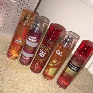 Bath & Body Works Spray Bundle